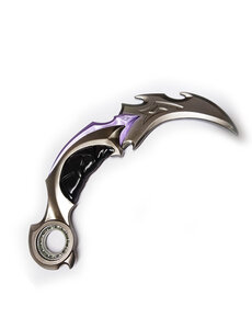  Die Melee - VALORANT - Metall Reaver Karambit Spinner - 17 cm