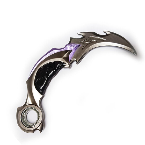 (PRE-COMMANDE) The Melee - VALORANT - Métal Reaver Karambit Spinner - 17 cm (Disponible debut-Novembre)