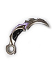  (PRE-ORDER) The Melee - VALORANT - Metalen Reaver Karambit Spinner - 17 cm (Beschikbaar Begin November)