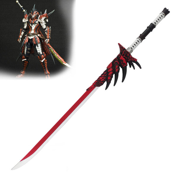 (VORBESTELLUNG) Wyvern Schwert - 110 cm - MONSTER HUNTER - Hochdichtes FOAM Schwert (Lieferbar Anfang November)