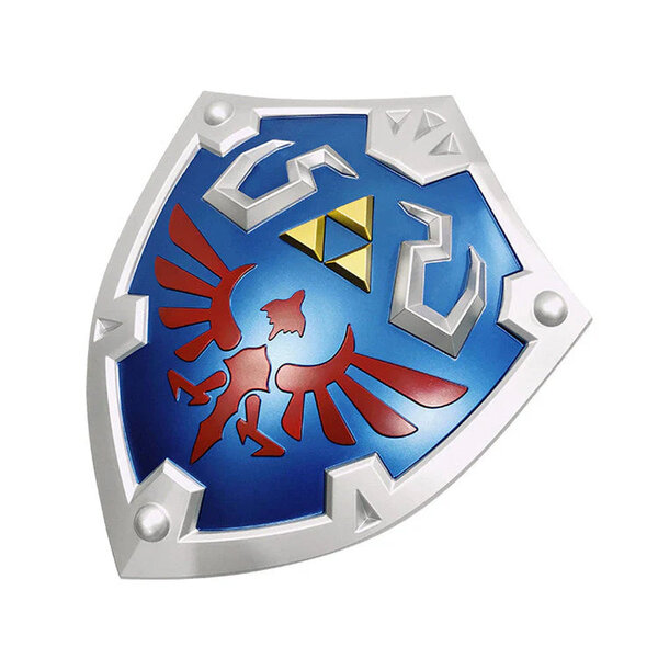 Deluxe Hylian Shield of Link - 55 x 46 cm - ZELDA - High Quality Full Metal Shield