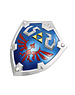  Bouclier Hylien de Luxe du Link - 55 x 46 cm - ZELDA - Bouclier en Métal