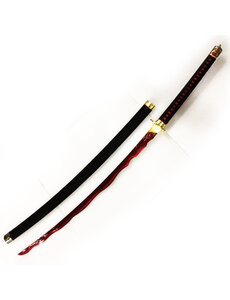 Rivers of Blood Katana Katana XL - 131 cm - ELDEN RING - Hochwertiges Metallschwert