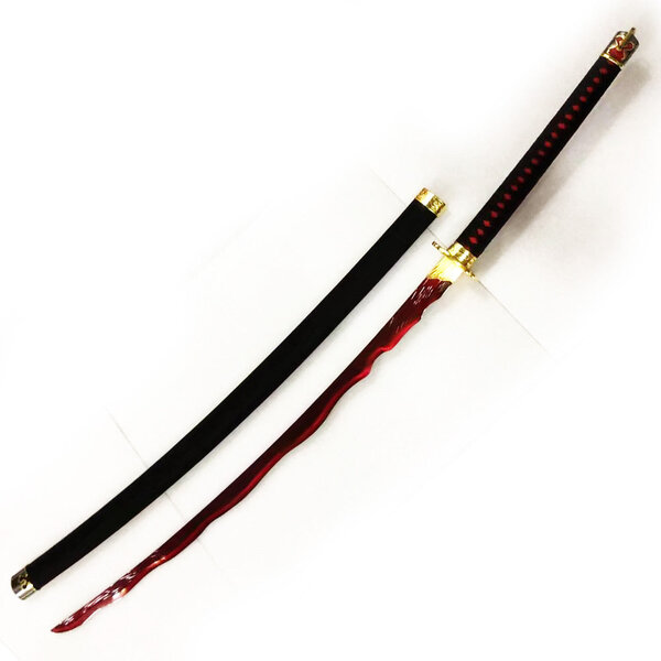 Rivers of Blood Katana XL - 131 cm - ELDEN RING - Hoogwaardig Metalen zwaard