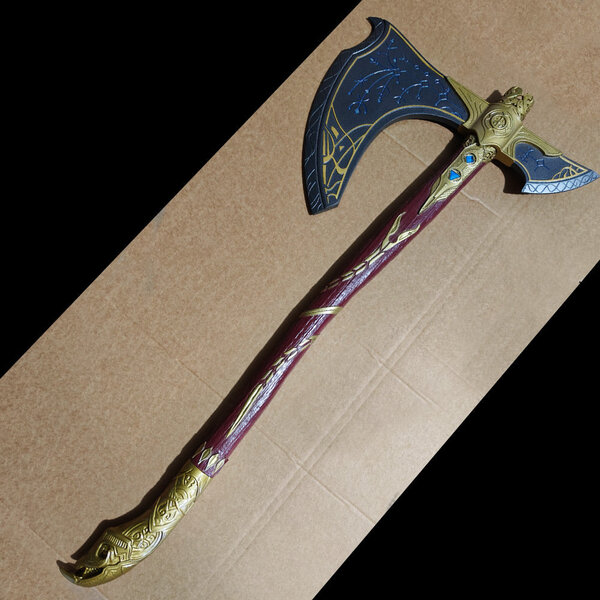 (PRE-ORDER) Deluxe Leviathan Axe of Kratos - GOD OF WAR RAGNAROK - Glow in the Dark - Metal 1:1 Size (Available begin November)