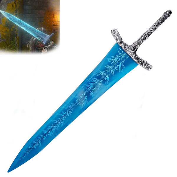 ELDEN RING - Dark Moon Greatsword 122 cm met Wandplaat - Hoge Kwaliteit Zwaard