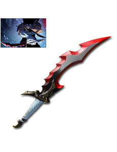  Knight Killer Dolch von Sung Jinwoo - 50cm  - SOLO LEVELING - Hochdichtes FOAM Schwert