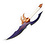 Metal Kasaka's Venom Fang Dagger from Sung Jinwoo - 55cm - SOLO LEVELING - Steel