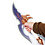 Metal Kasaka's Venom Fang Dagger from Sung Jinwoo - 55cm - SOLO LEVELING - Steel