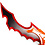 Metal Knight Killer Dagger from Sung Jinwoo - 55cm - SOLO LEVELING - Steel