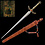 (PRE-ORDER) ELDEN RING - Deluxe Edition - Rogier’s Rapier with Leather Sheath - 95cm - Premium Quality Steel (Available End June - Early July)
