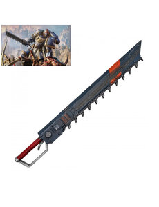  (PRE-ORDER) WARHAMMER 40K - Astartes Ketting Zwaard Replica 100cm - PU Dense Foam voor Cosplay (Beschikbaar Eind Maart)