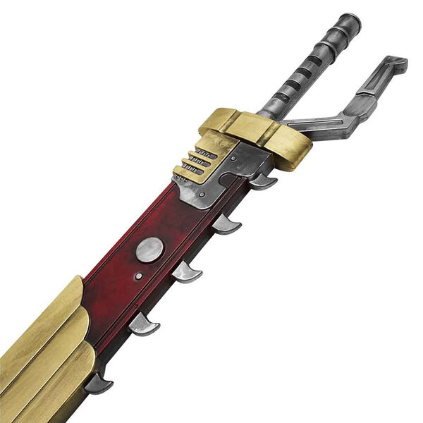 (PRE-ORDER) WARHAMMER 40K - Foam Imperium Eagle Ketting Zwaard Replica 100cm - PU Dense Foam voor Cosplay (Beschikbaar Half April)