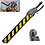 WARHAMMER 40K - Foam Death Angel's gestreepte Ketting Zwaard Replica 100cm - PU Dense Foam voor Cosplay