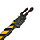 WARHAMMER 40K - Foam Death Angel's gestreepte Ketting Zwaard Replica 100cm - PU Dense Foam voor Cosplay