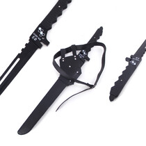 (VORBESTELLUNG) KAIJU 8 - Schwert von Soshiro Hoshina - SW-2033 Katana mit Lederscheide - 76cm Metall (Verfügbar Ende März)