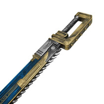 (PRÉCOMMANDE) WARHAMMER 40K - Mousse Réplique Chainsword Hell’s Teeth 100cm - PU Dense pour Cosplay (Disponible mi-avril)
