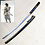 (PRE-ORDER) Ghost of Yotei - Gilded Night Katana - Zwart Zwaard - 104cm - Premium Full Tang Staal (Beschikbaar Eind Maart)