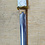 Geist von Yotei - Gilded Dawn Katana - Weißes Schwert - 104cm - Premium Stahl Vollerl