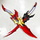 SOLO LEVELING - Zwillingsdolche von Kamish’s Wrath - Metall 61 cm - Sung Jinwoo - 2er Set - Mit doppellagigem Holzständer