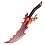 SOLO LEVELING - Dual Daggers van Demon King Baran - Metaal 63cm - Sung Jinwoo - Set van 2 - Met Houten Display