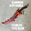 SOLO LEVELING - Dual Daggers van Demon King Baran - Metaal 63cm - Sung Jinwoo - Set van 2 - Met Houten Display