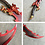 SOLO LEVELING - Dual Daggers van Demon King Baran - Metaal 63cm - Sung Jinwoo - Set van 2 - Met Houten Display