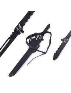  KAIJU 8 - Sword of Soshiro Hoshina - SW-2033 Single Katana With Leather Sheath - 76cm Metal