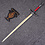 ELDEN RING - RODE Carian Greatsword van Rellana - Twin Moon Knight Zwaard - Met Houten Display