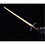 ELDEN RING - RODE Carian Greatsword van Rellana - Twin Moon Knight Zwaard - Met Houten Display