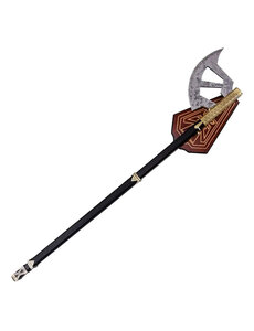 (PRE-ORDER) LORD OF THE RINGS - Replica van Gimli’s Walking Axe - 117cm - Met Houten Display (Beschikbaar Half April)