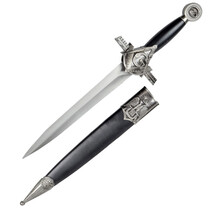 (PRE-ORDER) FREEMASON – Letter G Dagger with Square and Compasses & Eye of Providence – Decorative with Sheath (±42 cm) (Available from mid-December 2026