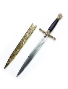  (PRE-ORDER) FREEMASON – Dagger Brass-Coloured with Blazing Star (Available from mid-December 2026)