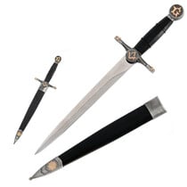 (PRE-ORDER) FREEMASON –Sun Dagger Meridian Blade with Letter G and Sun Symbol (Available from mid-December 2026)