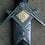 (PRE-ORDER) FREEMASON – Master Mason Dagger with Pyramid Sun and Moon and Gold Letter G (Available from mid-December 2026)