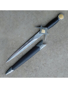  (PRE-ORDER) FREEMASON – Master Mason Dagger with Pyramid Sun and Moon and Gold Letter G (Available from mid-December 2026)