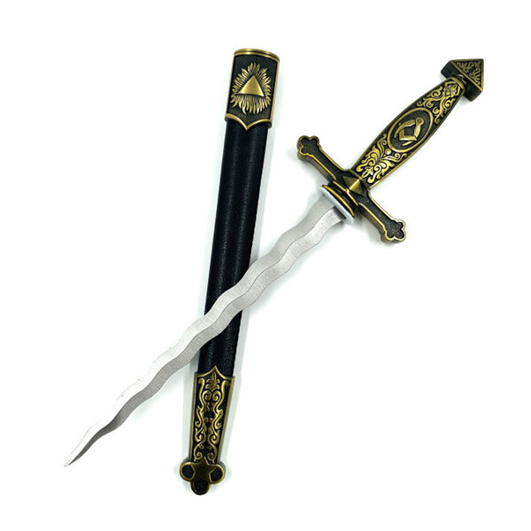 (PRE-ORDER) FREEMASON – Flaming Dagger Brass-Coloured (Available from mid-December 2026)