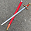 (PRE-ORDER) TEMPELIER Zwaard Rood en Goud met Rood Kruis – Royal Red Decoratief Ridderzwaard met Leren Schede (Beschikbaar vanaf half december 2026)
