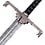 (PRE-ORDER) House of the Dragon Blackfyre Sword Replica (120 cm) – Targaryen Fantasy Sword with Wall Mount (Available from mid-December 2026)