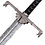 (PRE-ORDER) House of the Dragon Blackfyre Zwaard Replica (120 cm) – Targaryen Fantasy Zwaard met Wandhouder (Beschikbaar vanaf half december 2026)