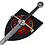(PRE-ORDER) House of the Dragon Blackfyre Zwaard Replica (120 cm) – Targaryen Fantasy Zwaard met Wandhouder (Beschikbaar vanaf half december 2026)