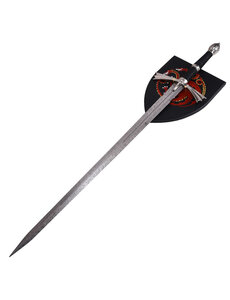  (PRÉCOMMANDE) Épée Dark Sister La Maison du Dragon Réplique (120 cm) – Épée Fantasy Daemon Targaryen avec Support Mural (Disponible à partir de mi-décembre 2026)