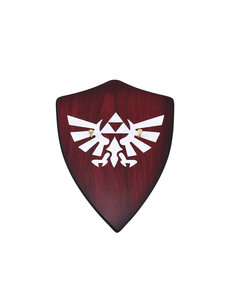  (PRÉCOMMANDE) Support Mural Zelda Hylian Crest Réplique (23 x 30 cm) – Présentoir Mural en Bois pour Épée (Disponible à partir de mi-décembre 2026
