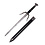 (PRÉCOMMANDE) THE WITCHER 3 - Dague Réplique – Couteau Runique Argenté de Geralt (42 cm) (Disponible à partir de mi-décembre 2026)