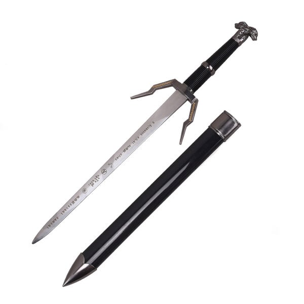 (PRE-ORDER) THE WITCHER 3 - Dagger Replica – Geralt Silver Rune Knife (42 cm) (Available from mid-December 2026)