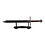 (PRÉCOMMANDE) THE WITCHER 3 - Dague Réplique – Geralt Couteau en Acier contre les Humains (44 cm) (Disponible à partir de mi-décembre 2026)
