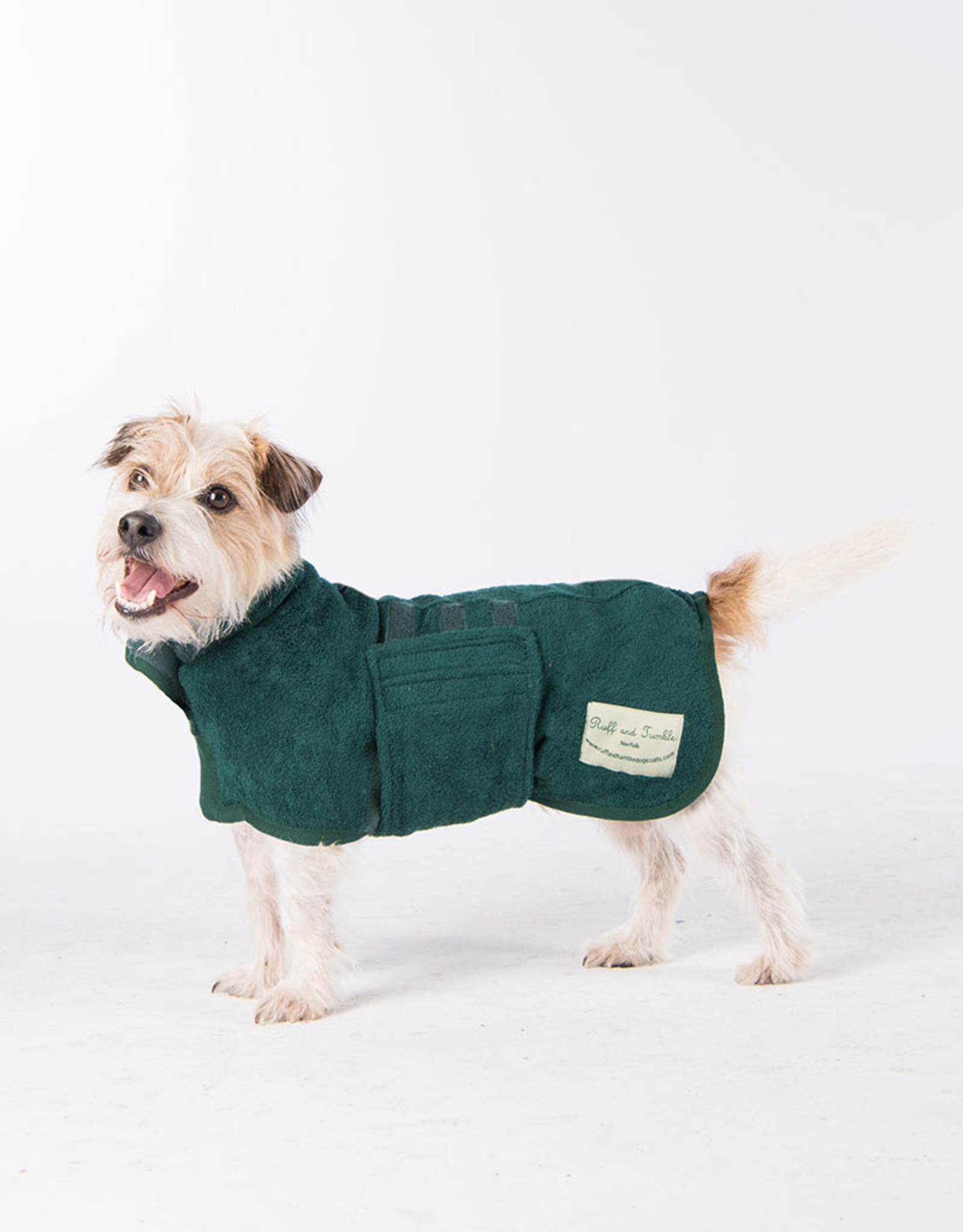 Hondenbadjas | Zeegroen (laatste S/M/Teckel)