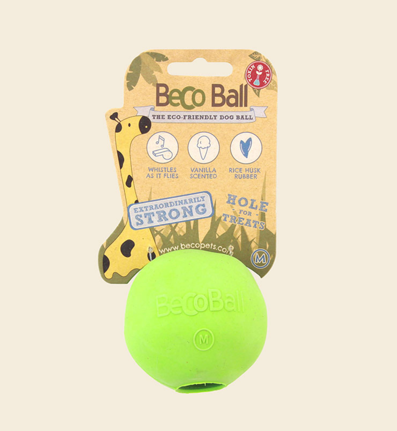 Beco | Speelbal Natuurrubber (laatste S)