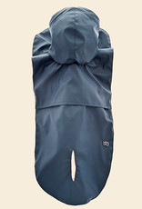 Blauwe Regencape mét kap | Ferribiella (LAATSTE LARGE)