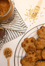 Oatmeal Cookies with Peanut Butter & Honey | gluten free